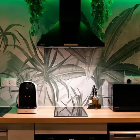 Apartman L'oasis Tropicale, Jacuzzi, *