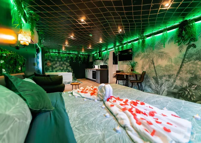 Apartment L'oasis Tropicale, Jacuzzi,